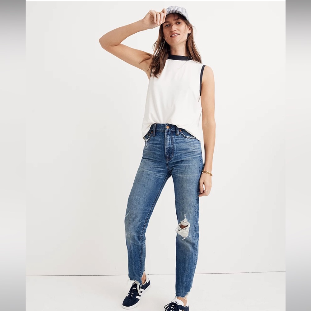 Madewell The Perfect Summer Jean: Destructed Edition